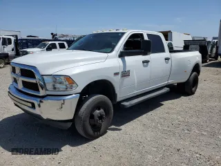 2014 Ram 3500 Tradesman z VIN 3C63RRGJ8EG220695, wystawiony jako Copart lot #57074635 z przebiegiem 162 890 mil mil oraz Tytuł czysty. Historia ofert i sprzedaży dostępna na DreamBid. Obrazek 1.