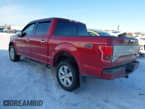2017 Ford F-150 XL with VIN 1FTEW1EG6HFA47588, listed as a IAAI auction lot 41707391 with 71,529 mi miles. Bid and sale history available at carsss.com. Image 3.