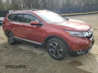 2017 Honda CR-V Touring with VIN 2HKRW2H90HH674264, listed as a Copart auction lot 51176835 with 84,983 mi miles and Salvage Title. Bid and sale history available at carsss.com. Image 4.