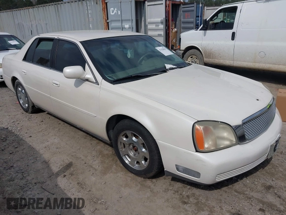 2000 Cadillac DeVille z VIN 1G6KD54Y2YU319515, wystawiony jako IAAI lot #41638065 z przebiegiem Nie podano mil oraz . Historia ofert i sprzedaży dostępna na DreamBid. Obrazek 1.