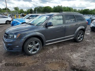 2016 Dodge Journey Crossroad Plus with VIN 3C4PDCGB3GT109772, listed as a Copart auction lot 58473715 with 81,663 mi miles and Clean title. Bid and sale history available at DreamBid. Image 1.