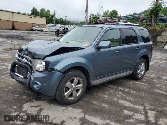 2010 Ford Escape Limited with VIN 1FMCU9EG1AKC75518, listed as a Copart auction lot 61332425 with 90,017 mi miles and Salvage title. Bid and sale history available at DreamBid. Image 1.