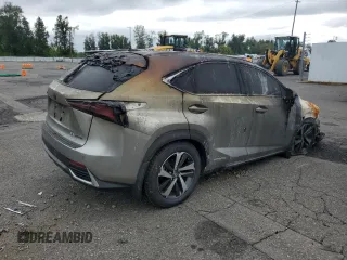 2020 Lexus NX with VIN JTJHJRDZ8L2132118, listed as a Copart auction lot 70226054 with Not provided miles and Salvage title. Bid and sale history available at DreamBid. Image 3.