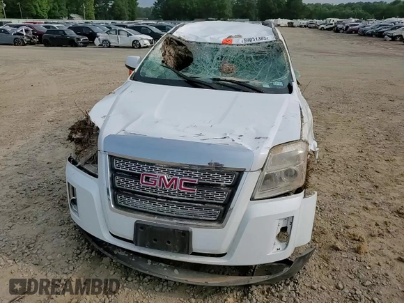 2013 GMC Terrain SLE with VIN 2GKALMEK7D6361885, listed as a Copart auction lot 59051385 with 101,673 mi miles and Salvage title. Bid and sale history available at DreamBid. Image 14.