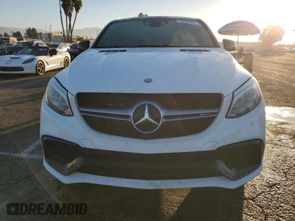 2016 Mercedes-Benz GLE 63 S AMG with VIN 4JGED7FB7GA037168, listed as a Copart auction lot 77898364 with 79,850 mi miles and Salvage title. Bid and sale history available at DreamBid. Image 5.