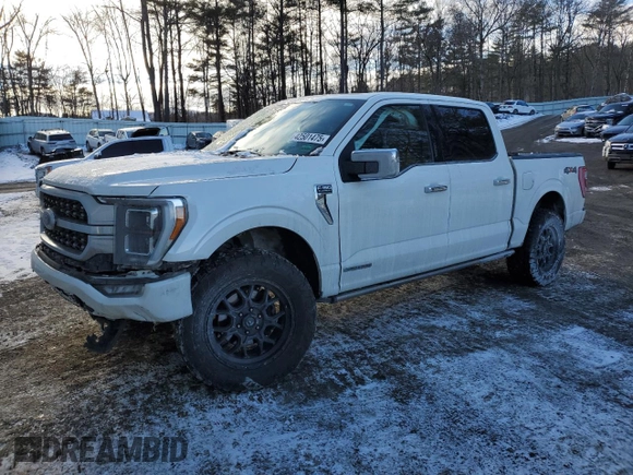 2021 Ford F-150 XL with VIN 1FTFW1E11MFB18030, listed as a Copart auction lot 42501475 with 73,582 mi miles and Salvage title. Bid and sale history available at DreamBid. Image 1.