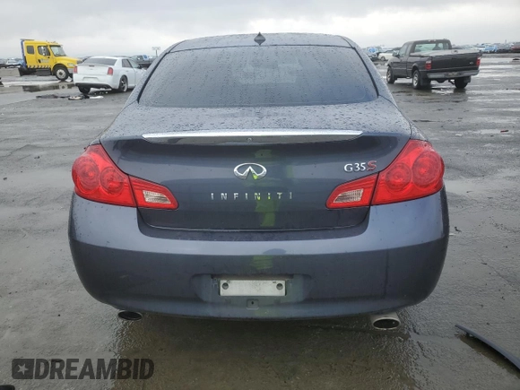2008 Infiniti G35 Journey with VIN JNKBV61E78M211318, listed as a Copart auction lot 44180515 with 93,010 mi miles and Salvage Title. Bid and sale history available at DreamBid. Image 6.