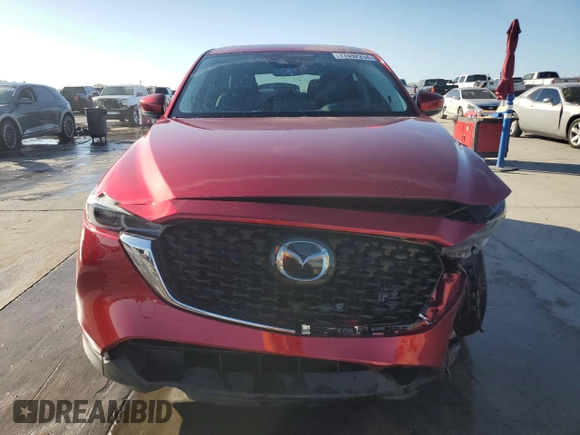 2022 Mazda CX-5 2.5 S Premium Plus Package with VIN JM3KFBEM0N1548636, listed as a Copart auction lot 77492254 with 22,220 mi miles and Non Repairable. Bid and sale history available at carsss.com. Image 5.
