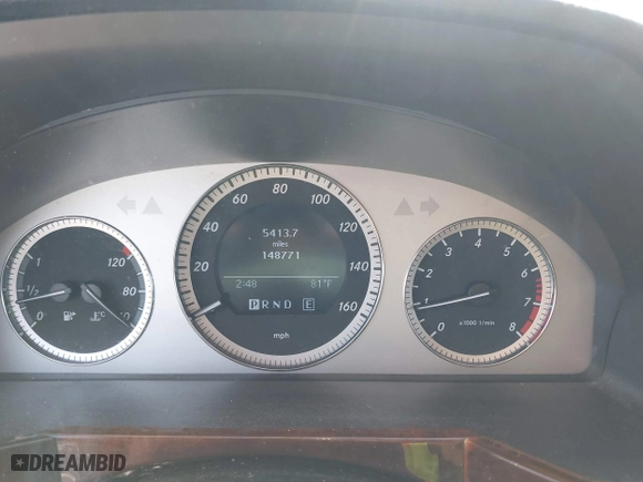 2012 Mercedes-Benz GLK-Class GLK 350 with VIN WDCGG8HB5CF769961, listed as a IAAI auction lot 42040954 with 148,771 mi miles. Bid and sale history available at carsss.com. Image 7.