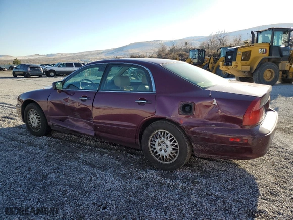 1998 Mitsubishi Diamante LS with VIN 6MMAP57P9WT007574, listed as a Copart auction lot 85813234 with 134,695 mi miles and Salvage Title. Bid and sale history available at carsss.com. Image 2.