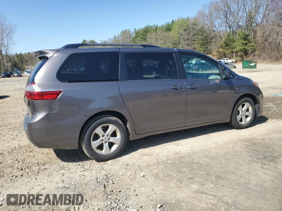 2017 Toyota Sienna LE Auto Access Seat with VIN 5TDKZ3DC7HS771388, listed as a Copart auction lot 54511395 with 205,626 mi miles and Clean Title. Bid and sale history available at DreamBid. Image 3.