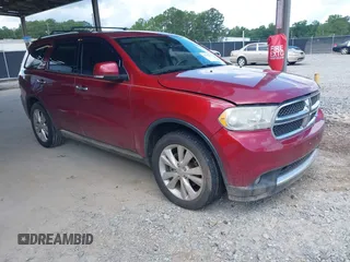 2013 Dodge Durango Crew with VIN 1C4RDHDG2DC527303, listed as a IAAI auction lot 42549251 with 226,032 mi miles and . Bid and sale history available at DreamBid. Image 1.