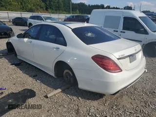 2014 Mercedes-Benz S with VIN WDDUG8CB8EA006340, listed as a Copart auction lot 68927354 with 146,943 mi miles and Salvage Title. Bid and sale history available at carsss.com. Image 2.