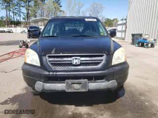 2004 Honda Pilot EX with VIN 2HKYF184X4H505843, listed as a Copart auction lot 50374245 with 237,863 mi miles and Salvage Title. Bid and sale history available at carsss.com. Image 5.