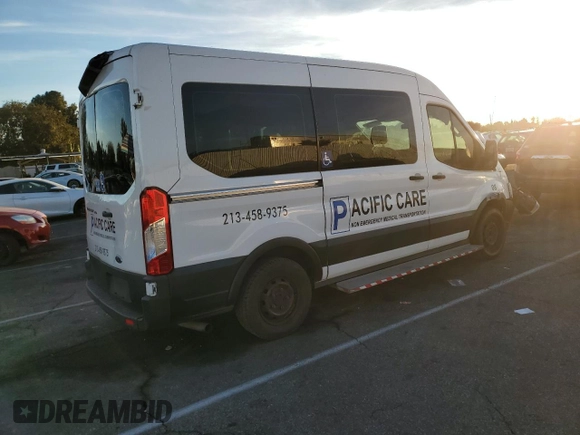 2020 Ford Transit Passenger XL with VIN 1FDZK1C87LKA98666, listed as a Copart auction lot 81517254 with 97,659 mi miles and Clean Title. Bid and sale history available at DreamBid. Image 3.