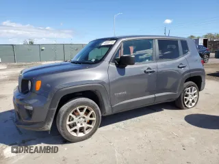 2023 Jeep Renegade Latitude with VIN ZACNJDB13PPP35489, listed as a Copart auction lot 46638115 with 55,568 mi miles and Salvage Title. Bid and sale history available at carsss.com. Image 1.