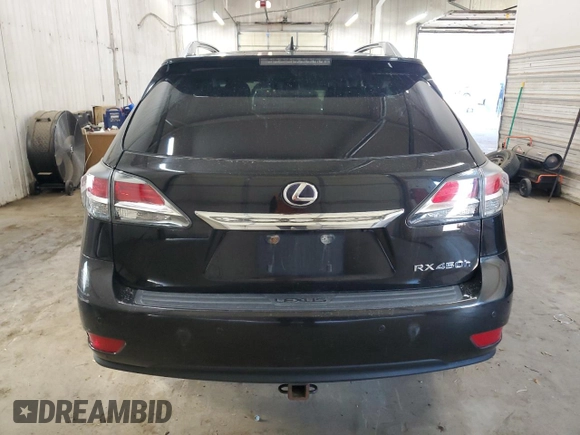 2015 Lexus RX 450h with VIN 2T2BC1BA6FC006178, listed as a Copart auction lot 53119185 with 167,349 mi miles and Salvage Title. Bid and sale history available at DreamBid. Image 6.