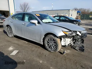 2018 Lexus ES with VIN 58ABK1GG4JU101875, listed as a Copart auction lot 43758595 with 0 mi miles and Salvage Title. Bid and sale history available at carsss.com. Image 4.