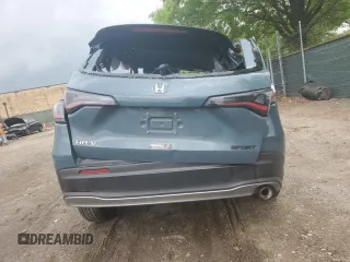 2024 Honda HR-V Sport with VIN 3CZRZ2H53RM738937, listed as a Copart auction lot 55918195 with 37,970 mi miles and Salvage title. Bid and sale history available at DreamBid. Image 6.