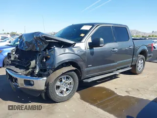 2016 Ford F-150 XLT with VIN 1FTEW1EP5GFB22117, listed as a IAAI auction lot 42050596 with 182,535 mi miles. Bid and sale history available at carsss.com. Image 17.