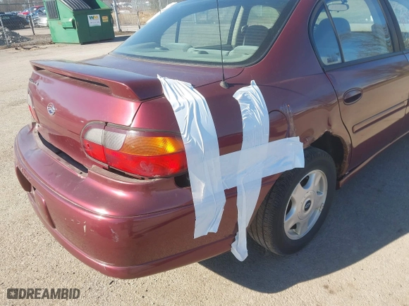 2001 Chevrolet Malibu LS with VIN 1G1NE52J416259673, listed as a IAAI auction lot 41757296 with 83,768 mi miles. Bid and sale history available at carsss.com. Image 6.