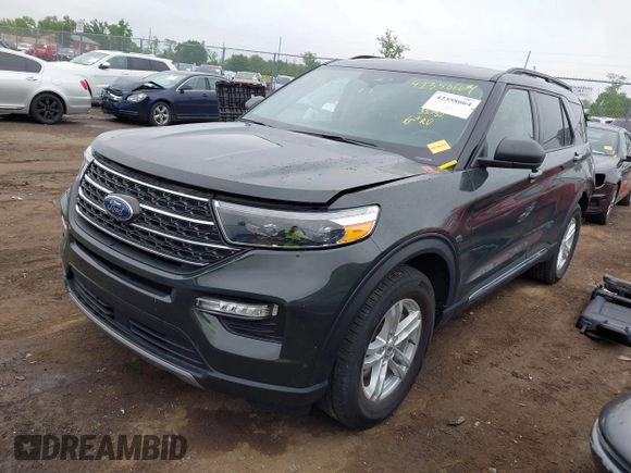 2022 Ford Explorer XLT z VIN 1FMSK8DH7NGC08162, wystawiony jako IAAI lot #42358664 z przebiegiem 32 782 mil mil oraz . Historia ofert i sprzedaży dostępna na DreamBid. Obrazek 18.