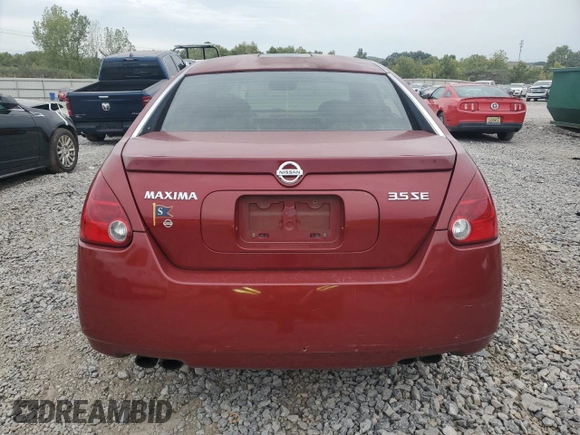 2005 Nissan Maxima 3.5 SL with VIN 1N4BA41E65C822207, listed as a Copart auction lot 70606914 with 477,402 mi miles and Clean Title. Bid and sale history available at carsss.com. Image 6.
