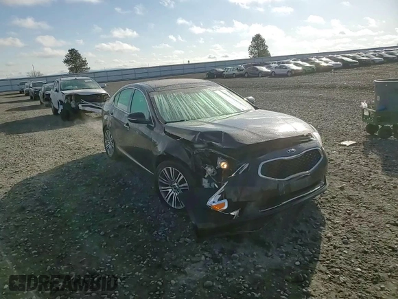 2016 Kia Cadenza Premium with VIN KNALN4D70G5201159, listed as a Copart auction lot 77439264 with 109,934 mi miles and Salvage Title. Bid and sale history available at carsss.com. Image 11.