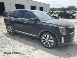 2022 Kia Telluride S with VIN 5XYP6DHC7NG248427, listed as a Copart auction lot 53968555 with 57,517 mi miles and Salvage title. Bid and sale history available at DreamBid. Image 4.