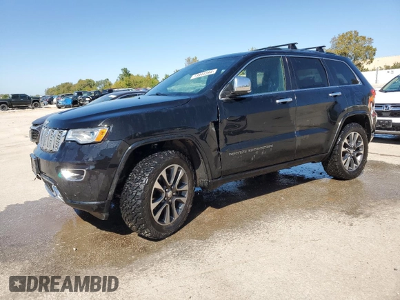 2017 Jeep Grand Cherokee Overland with VIN 1C4RJFCTXHC778491, listed as a Copart auction lot 73944594 with 99,235 mi miles and Clean Title. Bid and sale history available at carsss.com. Image 1.