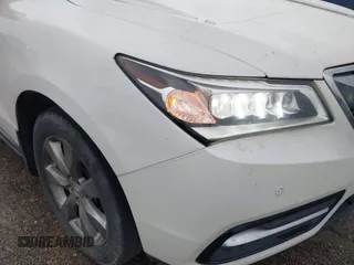2016 Acura MDX w/Advance with VIN 5FRYD4H94GB019419, listed as a IAAI auction lot 41183232 with 261,619 mi miles. Bid and sale history available at carsss.com. Image 6.