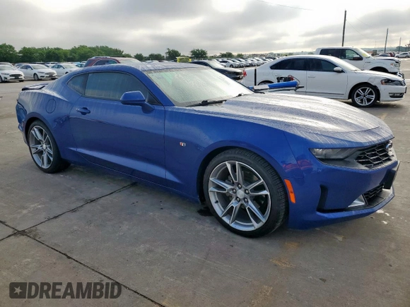 2020 Chevrolet Camaro 1LT with VIN 1G1FB1RX0L0114488, listed as a Copart auction lot 58268185 with 57,140 mi miles and Salvage title. Bid and sale history available at DreamBid. Image 4.