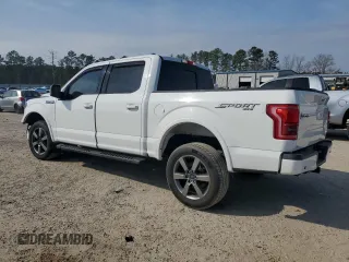 2017 Ford F-150 XL with VIN 1FTEW1EF1HFA28020, listed as a Copart auction lot 43564105 with 55,446 mi miles and Salvage title. Bid and sale history available at DreamBid. Image 2.