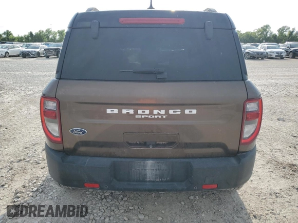 2022 Ford Bronco Sport Outer Banks with VIN 3FMCR9C65NRD59788, listed as a Copart auction lot 54941435 with 59,184 mi miles and Salvage title. Bid and sale history available at DreamBid. Image 6.
