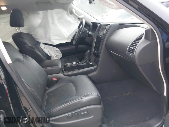 2020 Infiniti QX80 Luxe z VIN JN8AZ2NF7L9704896, wystawiony jako IAAI lot #41786314 z przebiegiem 75 305 mil mil oraz . Historia ofert i sprzedaży dostępna na DreamBid. Obrazek 5.
