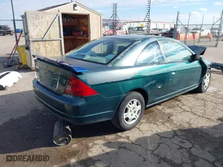 2002 Honda Civic LX with VIN 1HGEM22522L018081, listed as a IAAI auction lot 41329541 with 87,534 mi miles. Bid and sale history available at carsss.com. Image 4.