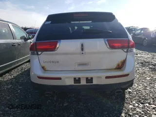 2012 Lincoln MKX with VIN 2LMDJ8JKXCBL11127, listed as a Copart auction lot 46122725 with Not Provided miles and Salvage Title. Bid and sale history available at DreamBid. Image 6.