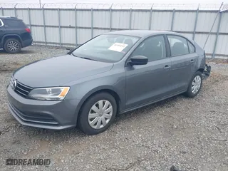 2016 Volkswagen Jetta Sedan 1.4T S with VIN 3VW267AJ9GM291643, listed as a IAAI auction lot 41203233 with 74996 miles. Bid and sale history available at carsss.com. Image 17.