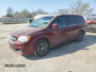 2017 Dodge Grand Caravan SXT with VIN 2C4RDGCG3HR860988, listed as a Copart auction lot 50349925 with 121,829 mi miles and Salvage Title. Bid and sale history available at DreamBid. Image 1.