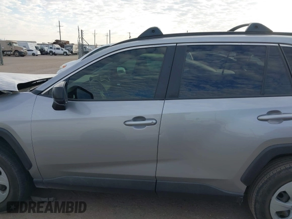 2020 Toyota RAV4 LE with VIN JTMH1RFV4LD044166, listed as a IAAI auction lot 40566121 with 55,856 mi miles. Bid and sale history available at carsss.com. Image 13.