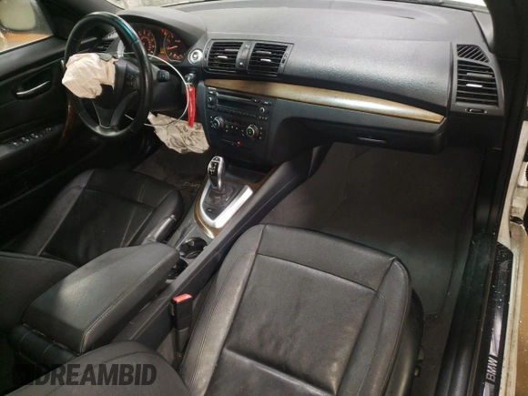 2012 BMW 1 Series 135i with VIN WBAUN7C5XCVM25801, listed as a Copart auction lot 45159375 with 120,817 mi miles and Salvage title. Bid and sale history available at DreamBid. Image 8.