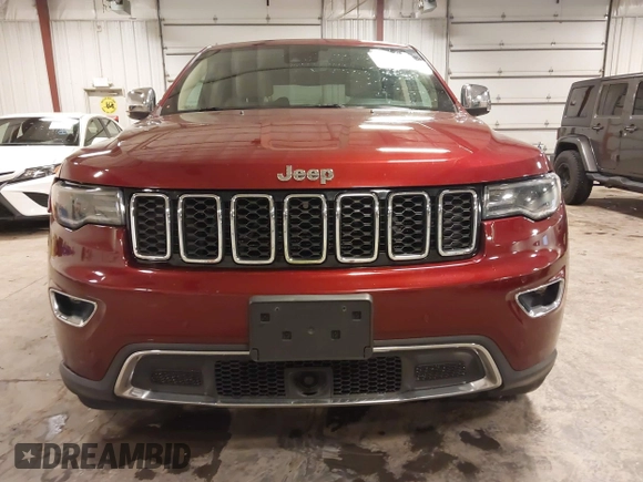 2019 Jeep Grand Cherokee Limited with VIN 1C4RJFBG4KC608719, listed as a IAAI auction lot 42462411 with 86,931 mi miles and . Bid and sale history available at DreamBid. Image 12.