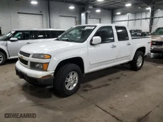 2010 Chevrolet Colorado LT w/1LT with VIN 1GCJTCDE0A8100850, listed as a Copart auction lot 43121835 with 136,647 mi miles and Salvage Title. Bid and sale history available at carsss.com. Image 1.
