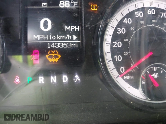 2020 Ram 1500 Classic Tradesman with VIN 1C6RR6FG0LS114553, listed as a IAAI auction lot 41293058 with 143,353 mi miles. Bid and sale history available at carsss.com. Image 15.