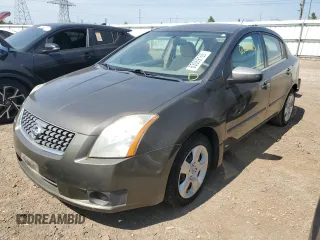 2007 Nissan Sentra S with VIN 3N1AB61E27L707032, listed as a Copart auction lot 63069165 with 51,583 mi miles and Salvage title. Bid and sale history available at DreamBid. Image 1.