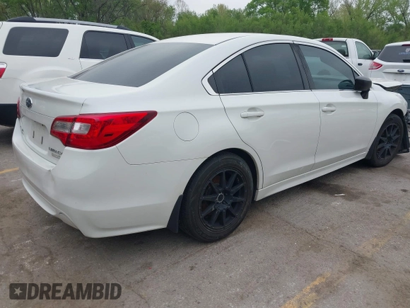 2017 Subaru Legacy with VIN 4S3BNAA61H3034705, listed as a IAAI auction lot 42066835 with 191,903 mi miles. Bid and sale history available at carsss.com. Image 4.