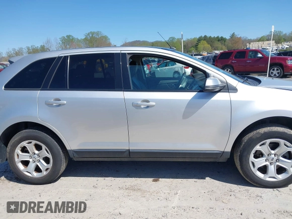 2013 Ford Edge SEL with VIN 2FMDK4JC7DBB62381, listed as a IAAI auction lot 41962145 with 95,109 mi miles. Bid and sale history available at carsss.com. Image 13.