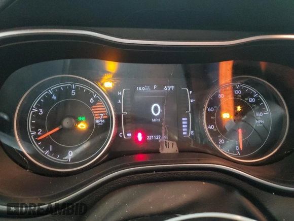 2019 Jeep Cherokee Latitude Plus with VIN 1C4PJMLB2KD181971, listed as a Copart auction lot 43859115 with 221,127 mi miles and Salvage Title. Bid and sale history available at DreamBid. Image 9.