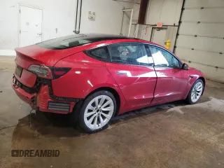 2022 Tesla Model 3 z VIN 5YJ3E1EA9NF290379, wystawiony jako Copart lot #58964045 z przebiegiem 132 105 mil mil oraz Czysty tytuł • Clean title. Historia ofert i sprzedaży dostępna na DreamBid. Obrazek 3.