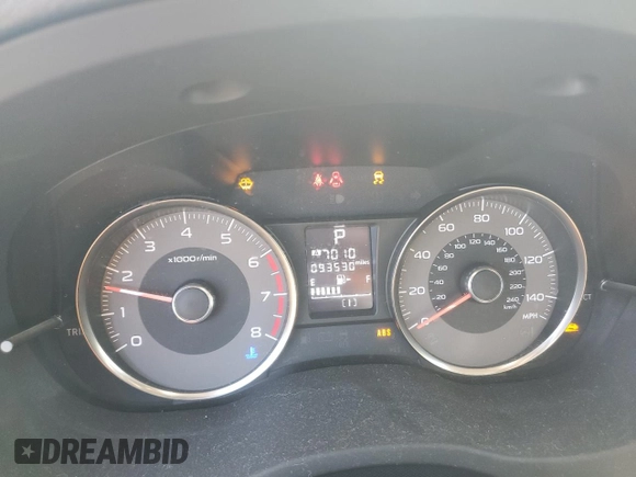 2018 Subaru Forester Premium with VIN JF2SJGEC2JH566313, listed as a Copart auction lot 53111544 with 93,530 mi miles and Salvage Title. Bid and sale history available at carsss.com. Image 9.
